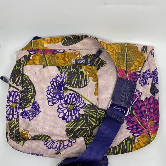 Tumi Multi Color Cross Body Designer Bag - Picture 11 of 13